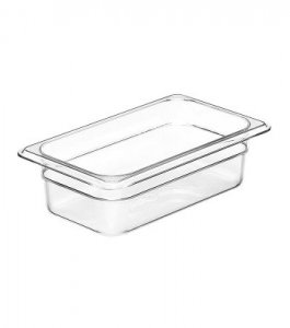 Cambro Gastronom Küvet, Polikarbon, GN 1/4, 6.5 cm    42CW