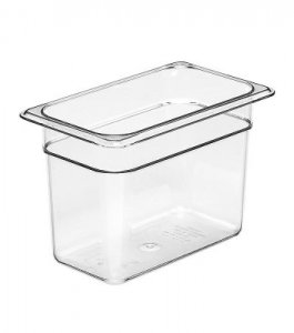 Cambro Gastronom Küvet, Polikarbon, GN 1/4, 15 cm    46CW