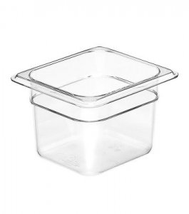 Cambro Gastronom Küvet, Polikarbon, GN 1/6, 10 cm    64CW